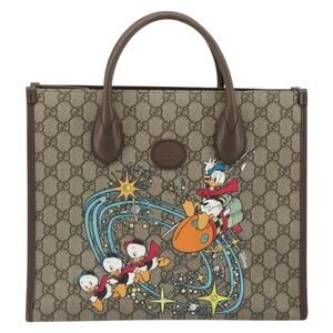 Gucci GG Supreme Donald Duck Handbag Beige